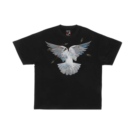 Black Still Flying Heavy Oversized Tee