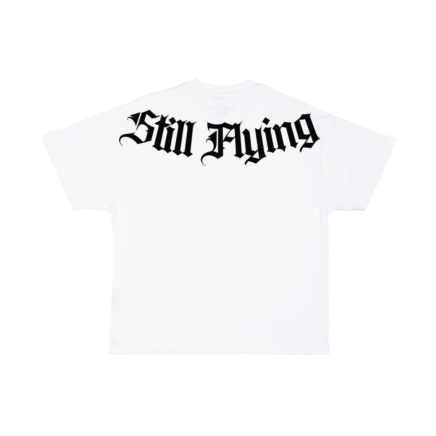 White Still Flying Heavy Tee