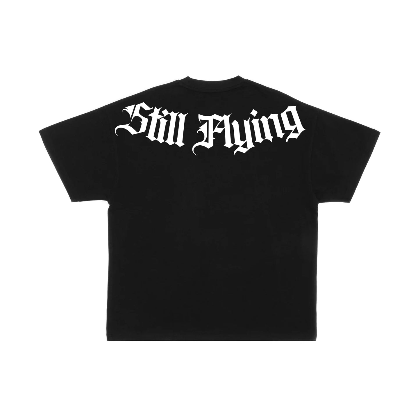 Black Still Flying Heavy Tee