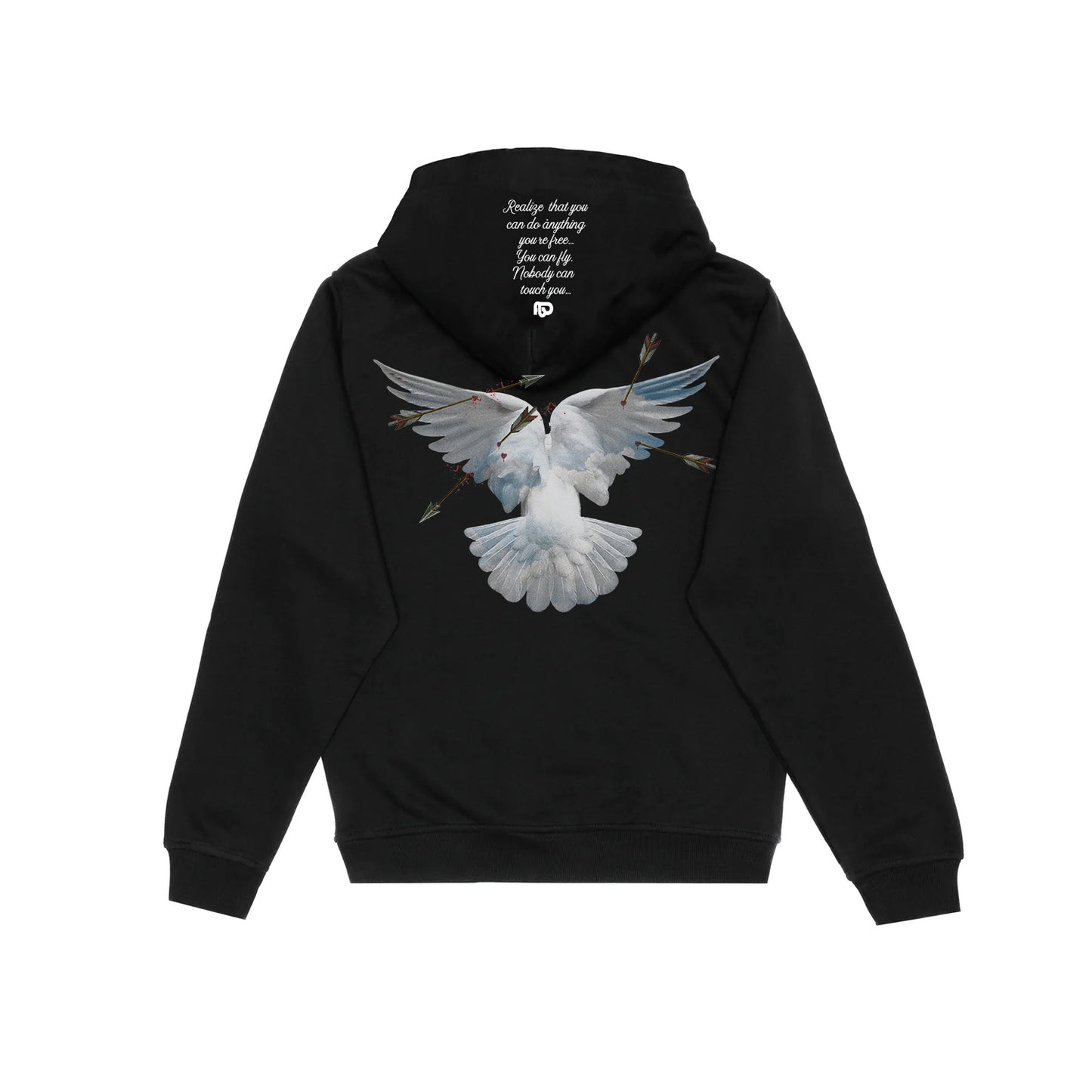 Black Still Flying Hoodie