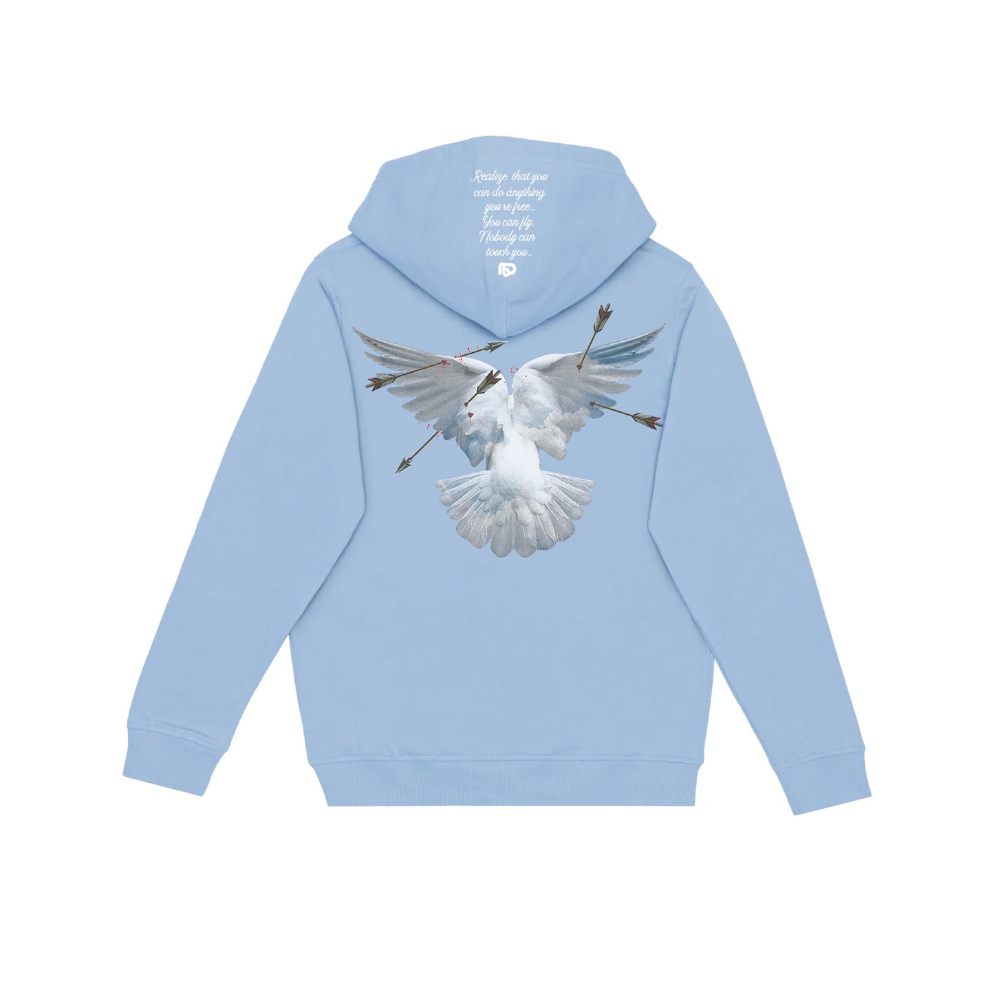 Light Blue Still Flying Hoodie