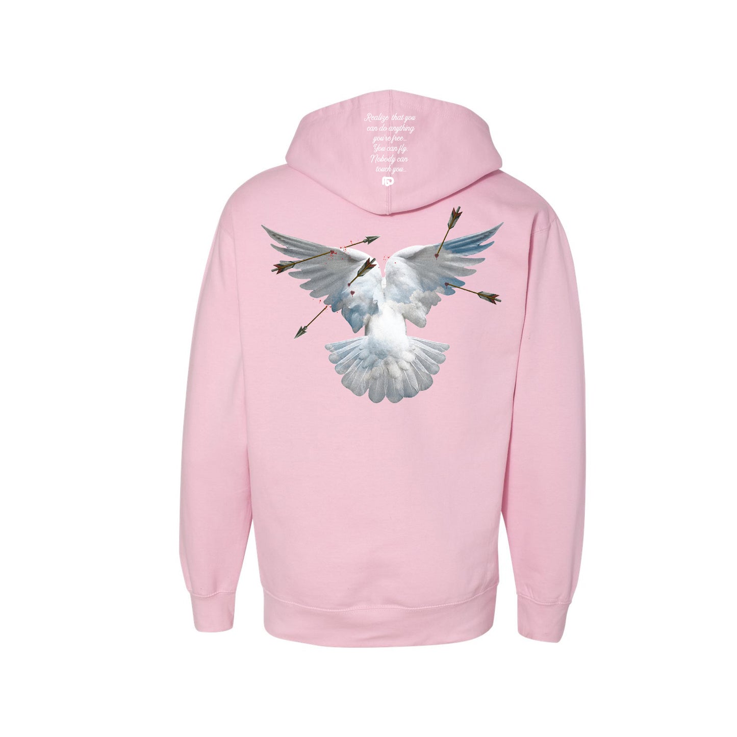 Light Pink Still Flying Hoodie